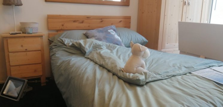 Houten Bed - Hotelbed