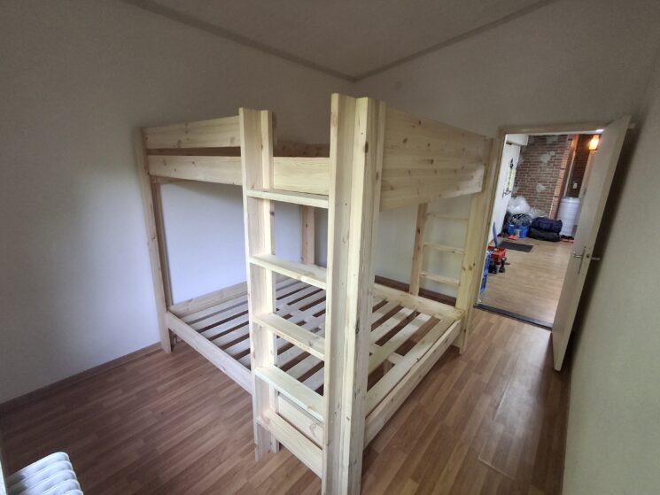 2-persoons Stapelbed - MAUR1 (145-200cm Hoog)