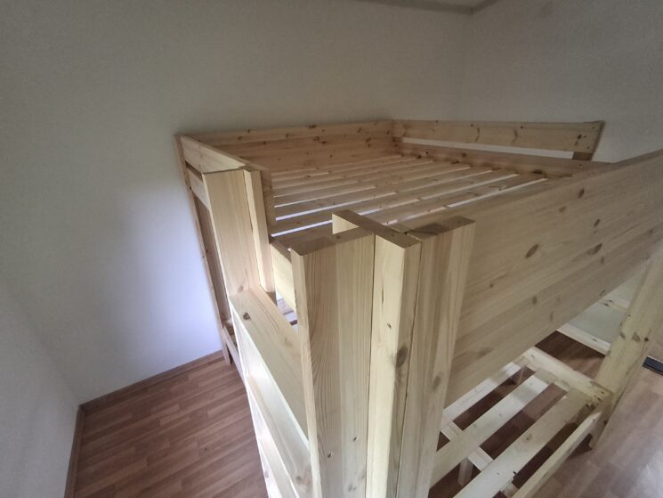 2-persoons Stapelbed - MAUR1 (145-200cm Hoog)