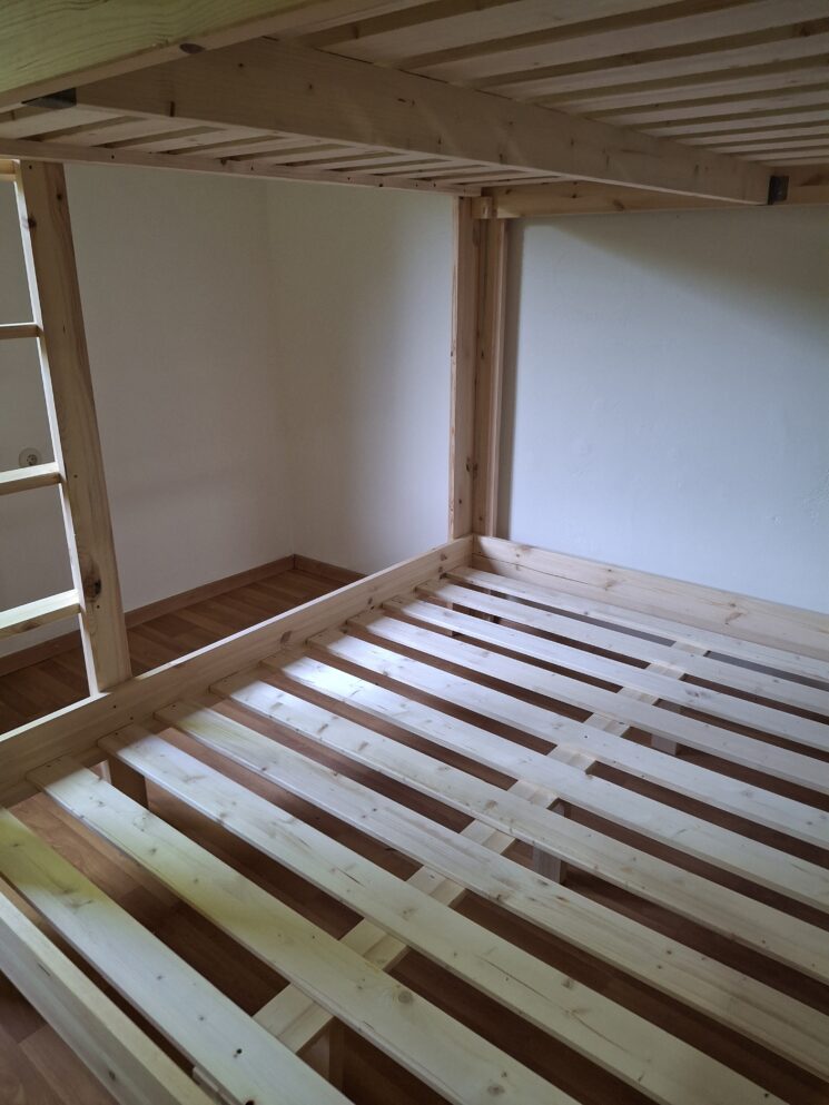 2-persoons Stapelbed - MAUR1 (145-200cm Hoog)