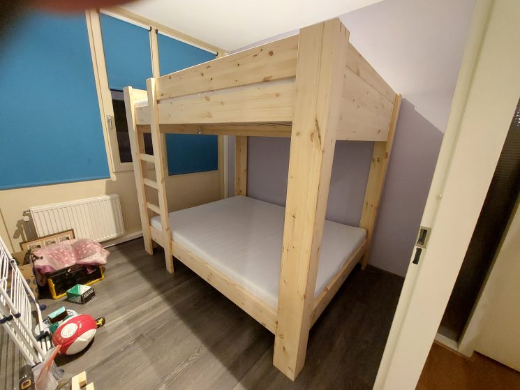 2-persoons Stapelbed - MAUR1 (145-200cm Hoog)