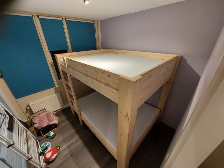 2-persoons Stapelbed - MAUR1 (145-200cm Hoog)