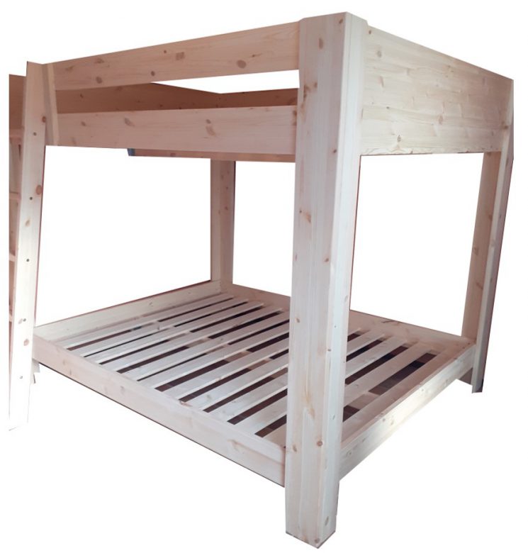 2-persoons Stapelbed - MAUR1 (145-200cm Hoog)