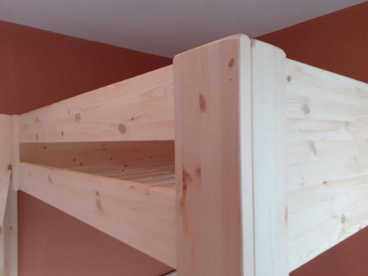 2-persoons Stapelbed - MAUR1 (145-200cm Hoog)