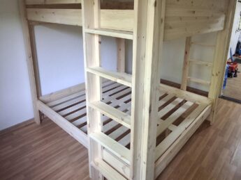 2-persoons Stapelbed - MAUR1 (145-200cm Hoog)