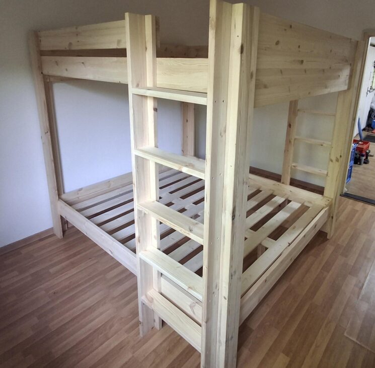 2-persoons Stapelbed - MAUR1 (145-200cm Hoog)