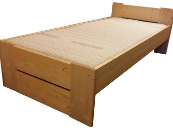 Houten Bed - Stephanie B+C