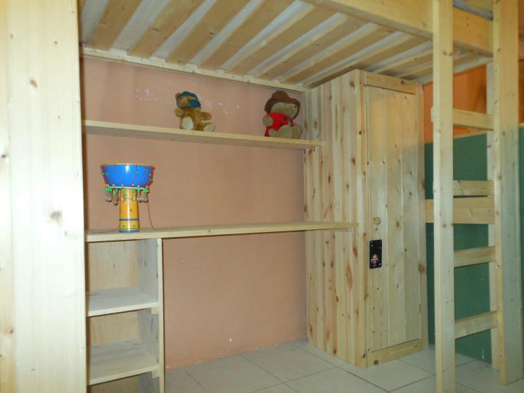 Hoogslaper met inbouw - MAUR1 (170-230cm Hoog)