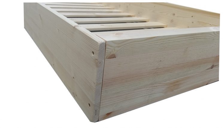 Houten Bed - Stephanie A+A